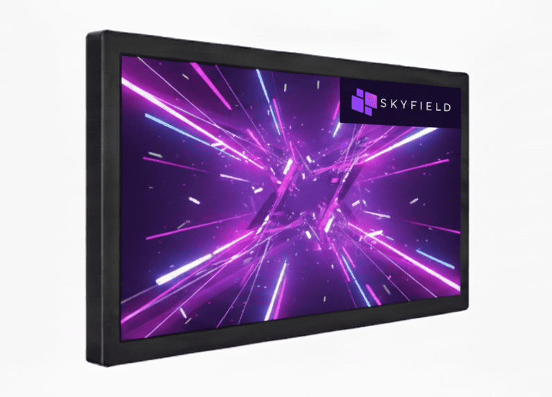 Wall-mounted 55-Inch Touchscreen